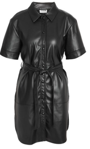 NMANDY PU 2/4 SHIRTDRESS NOOS