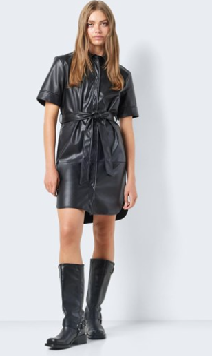 NMANDY PU 2/4 SHIRTDRESS NOOS