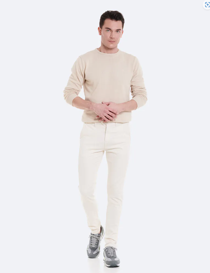 PANTALON CHINO BASIC CRUDO