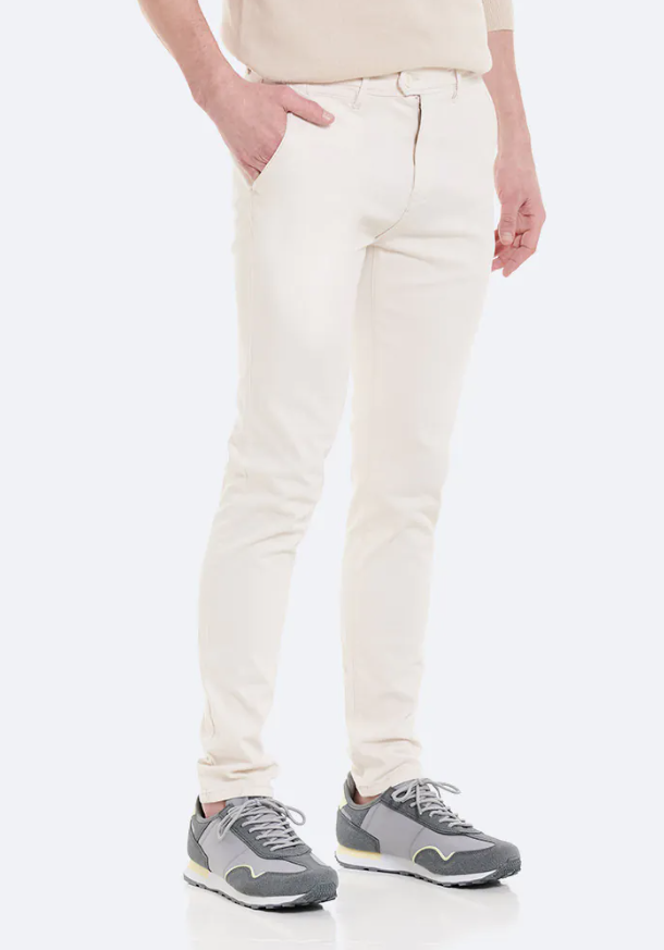 PANTALON CHINO BASIC CRUDO