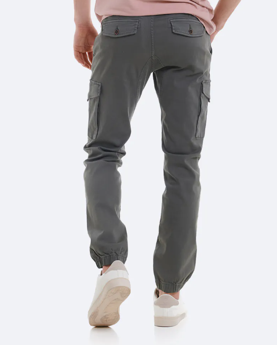 PANTALON JOGGER CARGO KAKI