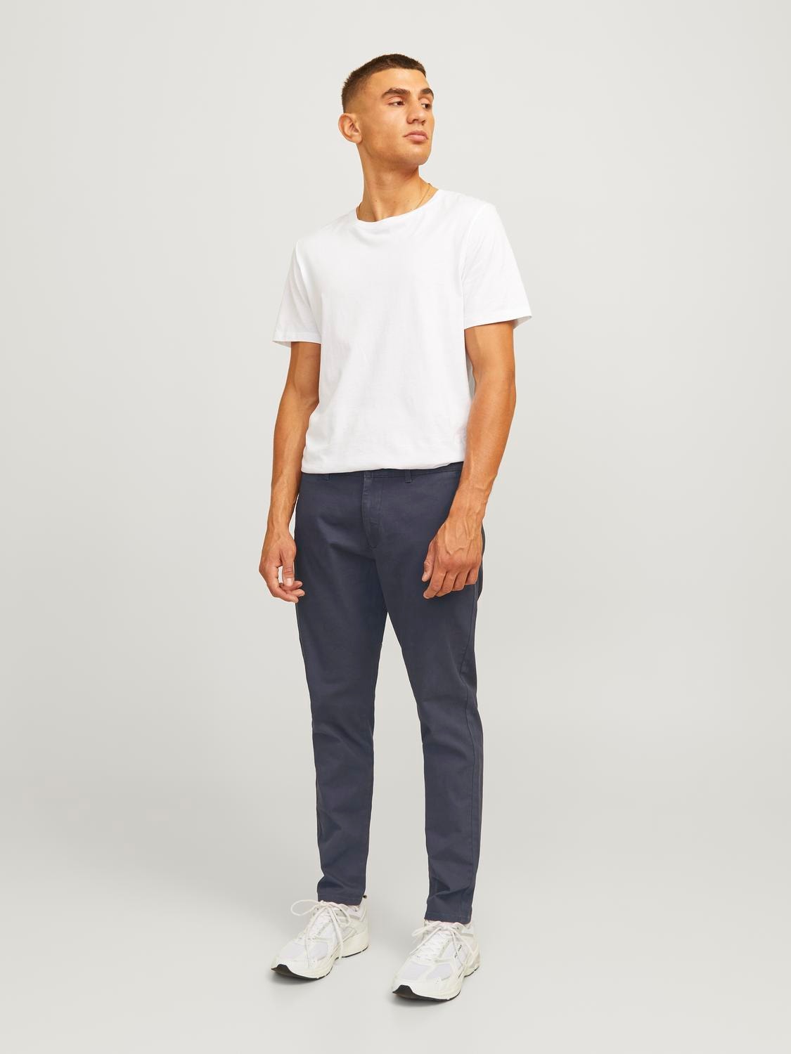 CHINO NAVY LARGO 32