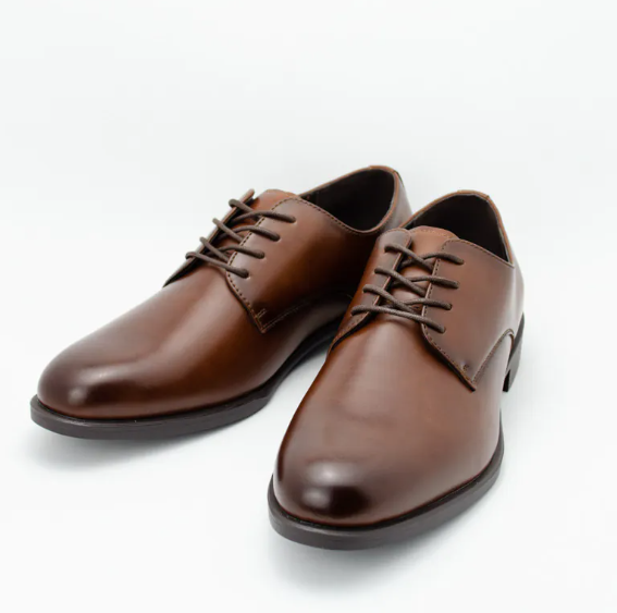 ZAPATO VESTIR LISO MARRON