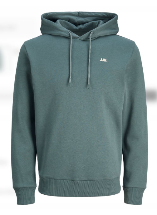 SUDADERA CAPUCHA VERDE MENTA