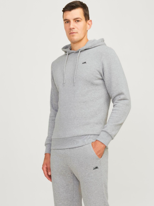 SUDADERA CAPUCHA GRIS