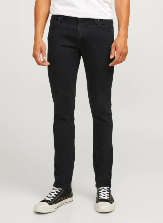 JEANS SLIM FIT NEGRO LARGO 32