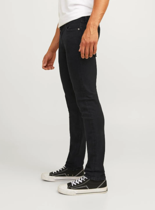 JEANS SLIM FIT NEGRO LARGO 32