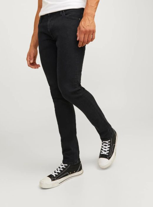 JEANS SLIM FIT NEGRO LARGO 32