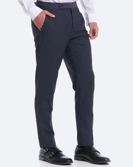 PANTALON TRAJE OJO PERDIZ GRIS