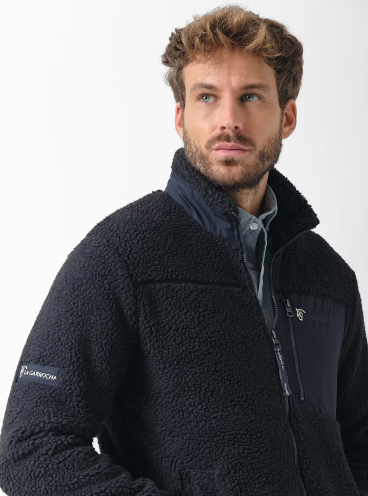 CHAQUETA POLAR EQUESTRIAN MARINO